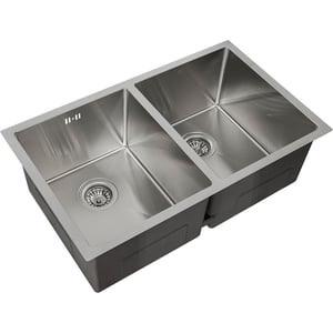 Millen Undermount Double Bowl Sink 1pc - MSDB12764525SS