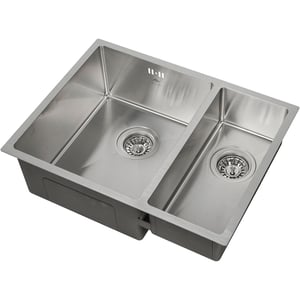 Millen Undermount Double Bowl Sink 1pc - MSDB584420SS