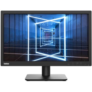 Lenovo Think Vision Monitor 19.5" Flat, HD, TN Panel, HDMI & VGA, 60 Hz, 5 ms (62F7KAT4UK)
