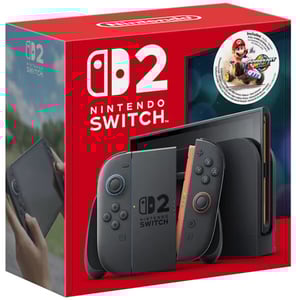 Nintendo Switch 2 Gaming Console 256GB Black + Mario Kart World