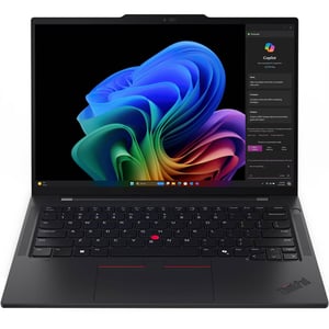 Lenovo ThinkPad T14s Gen 6 Laptop - Snapdragon X Elite - X1E-78-100 / 14inch WUXGA / 1TB SSD / 32GB RAM / shared Qualcomm Adreno GPU / Windows 11 Pro / English Keyboard / Eclipse Black / International Version - [21N10001US]