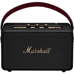 Black Marshall Kilburn III Portable Bluetooth Speaker - Black & Brass