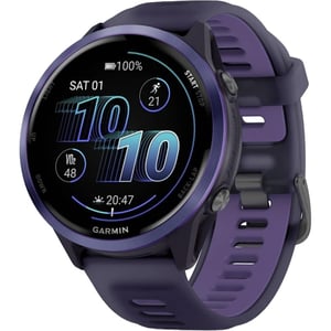 Garmin Forerunner 570 Smartwatch Indigo Aluminium with Translucent Imperial Purple/Indigo Band