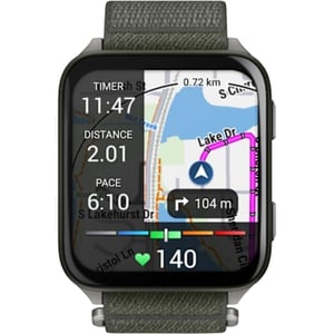 Garmin Venu X1 Smartwatch Moss With CaseBack Moss Nylon Band