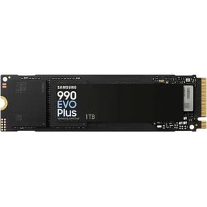 Samsung 990 Evo Plus Internal Solid State Drive PCIe Gen 4x4 1TB Black - MZ-V9S1T0B/AM