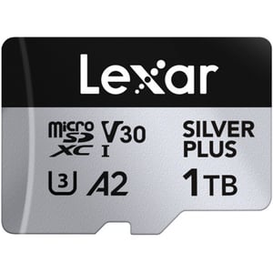 Lexar Professional Silver Plus Micro SDXC 1TB Black/Silver - LMSSIPL001T-BNANG
