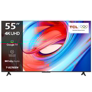 TCL 55″ V6B 4K UHD LED Google TV with AiPQ Engine 3.0, Dolby Audio, Google Assistant & Chromecast Built-in Television 55V6B - (2024 Model)