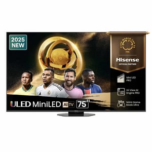Hisense 75" U8Q 4K Mini LED Smart Television (2025 Model)