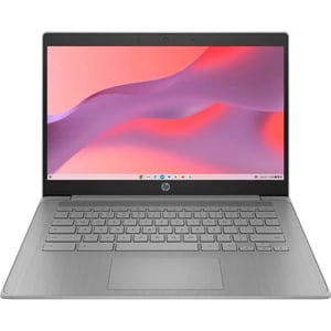 HP Chromebook (2021) Laptop - Intel Celeron-N4500 / 14inch HD / 64GB EMMC / 4GB RAM / Shared Intel UHD Graphics / Chrome OS / English Keyboard / Modern Grey / International Version - [14A-NE1013DX]