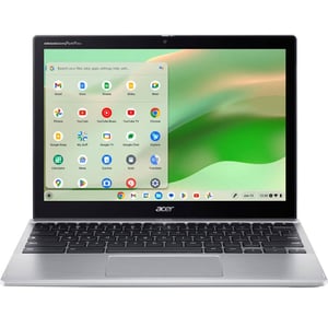 Acer Chromebook Spin 312 2-in-1 Convertible (2023) Laptop - Intel Core i3-N305 / 12.2inch WUXGA / 128GB EMMC / 8GB RAM / Shared Intel UHD Graphics / Chrome OS / English Keyboard / Touch Display / Silver / International Version - [CP3121HN34Z7]