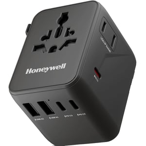 Honeywell 1 Pc 70W World Travel Adapter Black - HC000071