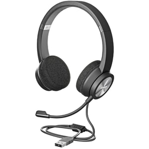 Honeywell Trueno U30 On Ear Wired Headset Black