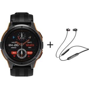 Riversong Motive 8C Smartwatch Black - SW801 + L2 ENC Headphone