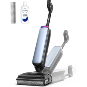 Tineco Floor One S9 Artist Dry and Wet Vacuum Cleaners, 22 kPa, SmartDrive 360°, Anti-Tangle, Self-Cleaning, Working Time 50 min, Two-Edge Cleaning, 180°-Lay-Flat, 85℃ Flashdry