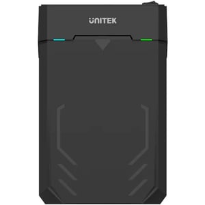 Unitek DiskGuard Raiden SATA III Portable SSD Hard Disk Black - Y-3035