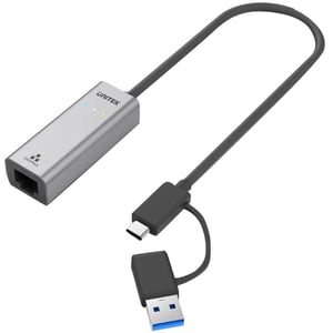 Unitek USB-C / USB-A To Gigabit Ethernet Adapter - Y-3465A