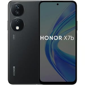 Honor X7B 4G 256GB 6GB RAM Midnight Black Dual Sim Smartphone - International Version