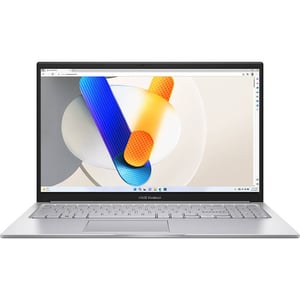 Asus Vivobook 15 (2023) Laptop - 13th Gen / Intel Core i7-1355U / 15.6inch FHD / 512GB SSD / 16GB RAM / Shared Intel UHD Graphics / Windows 11 / English Keyboard / Cool Silver / International Version - [X1504VA-NJ379]