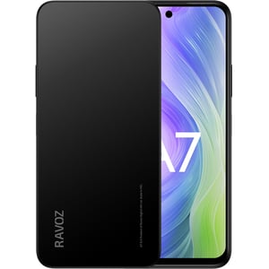 Ravoz A7 No Camera No GPS, 12GB RAM (4GB + 8GB Expandable), 128GB ROM | NFC | Black (UAE Version)