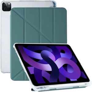 S&S Tablet Case with Stylus Holder Green iPad 11 A16 10.9Inch - T-C-AP-A16X-03