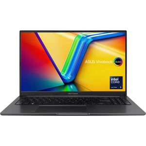 Asus Vivobook 15 (2025) Laptop - 13th Gen / Intel Core i9-13900H / 15.6inch 2.8K / 1TB SSD / 16GB RAM / Shared Intel Iris Xe Graphics / Windows 11 Home / English & Arabic Keyboard / Indie Black / Middle East Version - [X1505VA-MA897W]