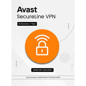 Avast SecureLine VPN 10 Devices 1 Year - AVA-SLV10-B12H