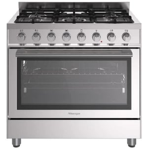 Tecnogas Free Standing 5 Burner Gas Cooker 90cm Stainless Steel - TCP29E95WX