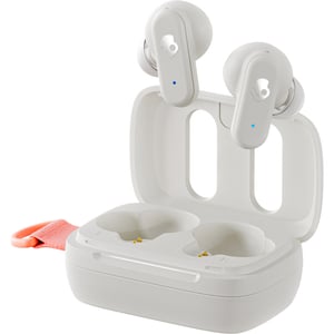 Skullcandy Dime 3 True Wireless Earbuds Bone Orange Glow