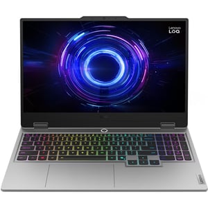 Lenovo LOQ 15IRX10 Gaming (2025) Laptop - 13 Gen / Intel Core i7-13650HX / 15.6inch FHD / 1TB SSD / 32GB RAM / 8GB NVIDIA GeForce RTX 5070 Graphics / Windows 11 Home / English & Arabic Keyboard / Luna Grey / Middle East Version - [83JE00LQAX]