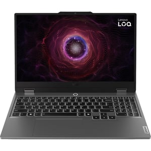 Lenovo LOQ 15ARP9 Gaming (2023) Laptop - AMD Ryzen 5-7235HS / 15.6inch FHD / 512GB SSD / 12GB RAM / 6GB NVIDIA GeForce RTX 4050 Graphics / Windows 11 Home / English Keyboard / Luna Grey / International Version - [83JC00GKUS]