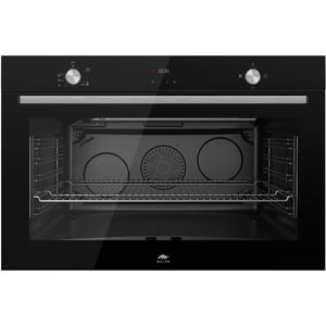 Millen Built-in Gas Oven 90cm Black - MGO 901 BL