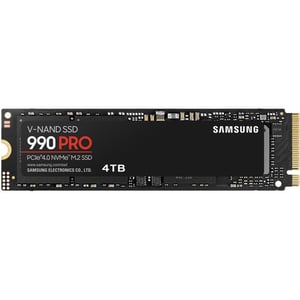Samsung 990 PRO Internal SSD 4TB Black - MZ-V9P4T0BW