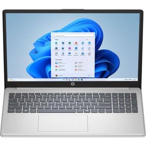 HP (2023) Laptop - 13th Gen / Intel Core i5-1334U / 15.6inch FHD / 512GB SSD / 8GB RAM / Shared Intel Iris Xe Graphics / Windows 11 / English Keyboard / Natural Silver / International Version - [15-FD0250WM]