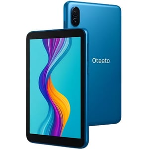 Oteeto TAB 7 Tablet - WiFi+5G 256GB 8GB RAM 7inch Blue With Keyboard And Mouse And Case