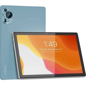 Oteeto TAB 18 Tablet - WiFi+4G 512GB 8GB RAM 10.1inch Blue With Keyboard, Cover & Stylush Pen