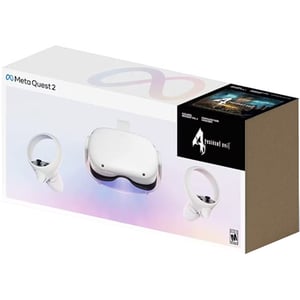 Meta Quest-2 VR Headset with Resident Evil 4 Bundle 128GB White - 899-00451-01