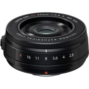 Fujifilm X Mount 23mm Prime Lens Black - XF23mm F2.8 R WR B