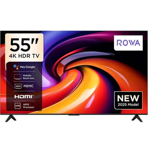 Rowa 55inch 4K Ultra HD Smart Google Television (2026 Model) - 55R55