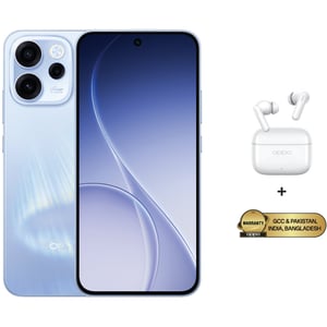 Oppo Reno15 F 5G 512GB 12GB RAM Aurora Blue Dual Sim Smartphone + Buds3 Pro