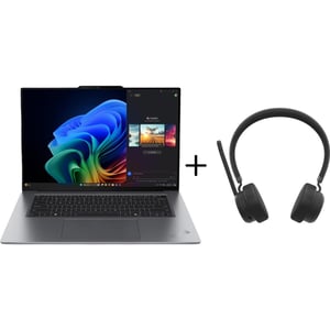 Lenovo ThinkPad X9-14 Gen 1 Aura Edition (2026) Copilot+PC - 2nd Series / Intel Core Ultra 7-258V / 14" 2.8K / 1TB SSD / 32GB RAM / Shared Intel Arc 140V / Windows 11 Pro / English & Arabic Keyboard / Black / Middle East Version-[21QA008WGR] + 4XD1Q30302