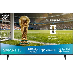 Hisense 32inch HD LED Smart Television (2026 Model) - 32A4Q