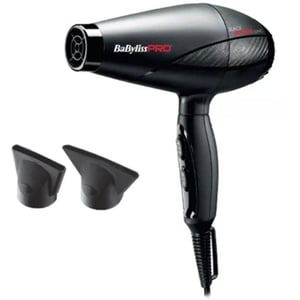 BaByliss Pro Black Star Ionic Hair Dryer 2200 Watts - BAB6250IE