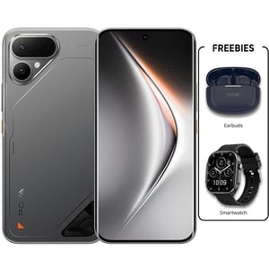 Tecno Pova Curve 2 5G 256GB 12GB RAM Storm Titaninum Dual Sim Smartphone + Bud 4 Air + Watch 3