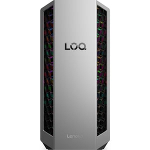 Lenovo LOQ 26ADR10 Tower (2026) Desktop - AMD Ryzen 7-8745HX / 512GB SSD / 32GB RAM / 8GB NVIDIA GeForce RTX 5060 Graphics / Windows 11 Home / Luna Grey / Middle East Version - [91DF004RAX]