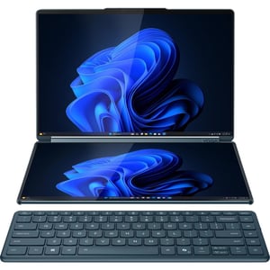 Lenovo Yoga Book 9 14IAH10 (2026) AI PC - 2nd Series / Intel Core Ultra 9-285H / 14inch 2.8K WQXGA+ / 1TB SSD / 32GB RAM / Shared Intel Arc 140T GPU / Windows 11 Home / English & Arabic Keyboard / Tidal Teal / Middle East Version - [83KJ0047AX]