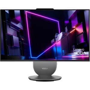 Lenovo Yoga 27IPH11 All-in-One (2026) Desktop - 3rd Series / Intel Core Ultra 7-356H / 27inch QHD / 1TB SSD / 32GB RAM / Shared Intel Graphics / Windows 11 Home / English & Arabic Keyboard / Luna Grey / Middle East Version - [F0JR0008AX]