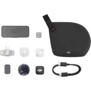 DJI Mic Mini 2 with 1 TX + 1 Mobile RX + Charging Case Black - MIC200M-1V1M