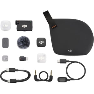 DJI Mic Mini 2 with 1 TX + 1 RX Black - MIC200M-1V1