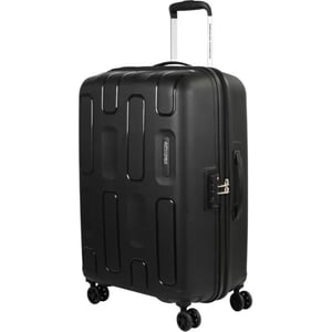 American Tourister 1 Pc Durable Ellipso Luggage Trolley Case Black - 251-2501-005357