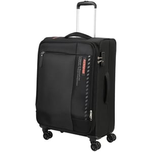 American Tourister 1 Pc Durable Marina Luggage Trolley Case Black - 251-2501-005594